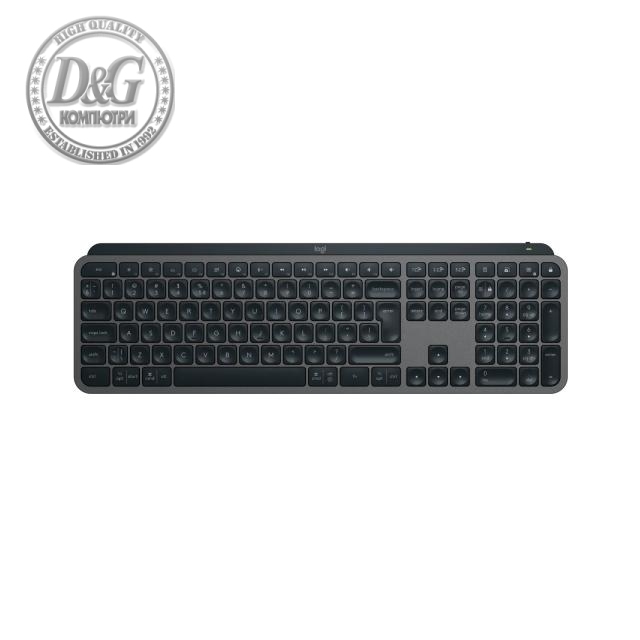 Kлавиатура Logitech MX Keys S, Bluetooth, Illuminated, Черна